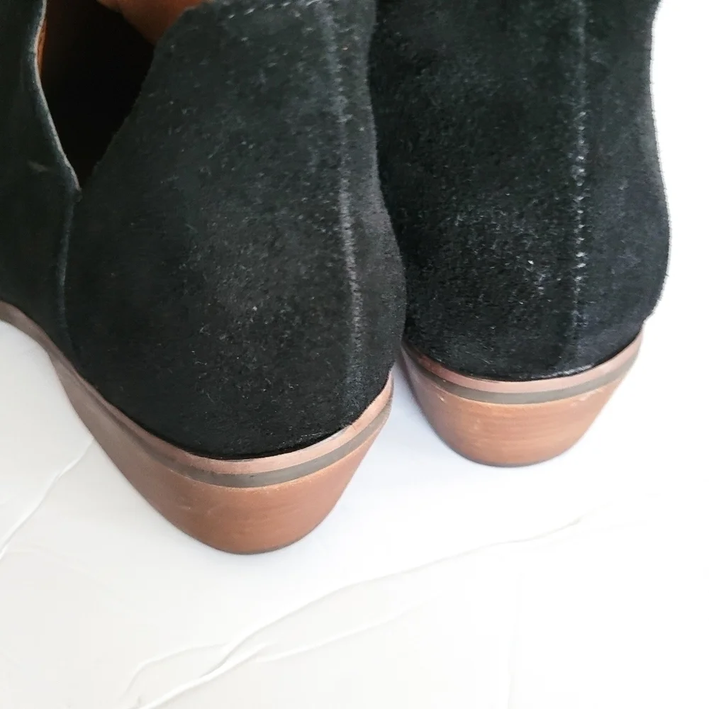 Lucky brand lp-fenley black booties